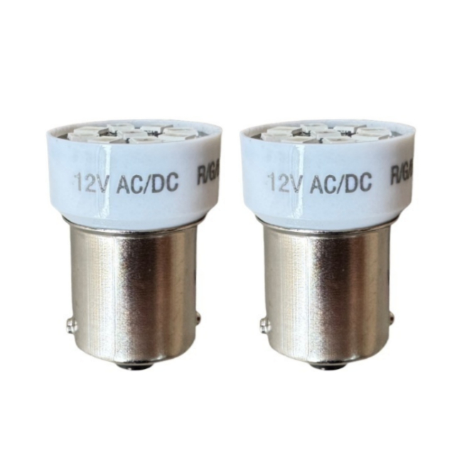 1156 BA15S LED Bulbs 12V AC/DC 2835 9SMD LED Reverse Backup T
