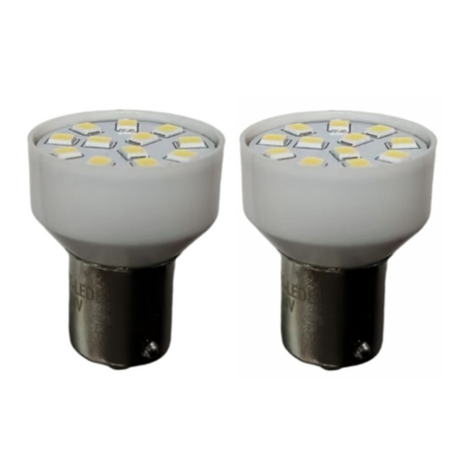 1141 1034 BA15S LED Bulb 24V 12SMD LED Car Backup Reverse Lig
