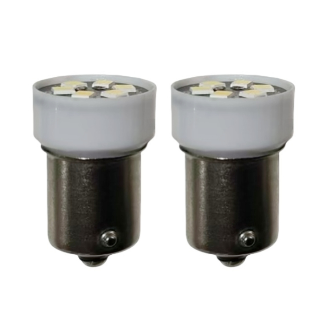 BA15S P21W 1156 3020 6SMD LED Bulb 6V 12V 24V Car Indicator L