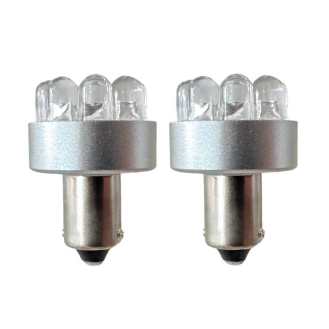 <b>BA9S Bayonet Base LED Bulb 12V AC/DC 9LED Interior Light Indicator Lamp</b>