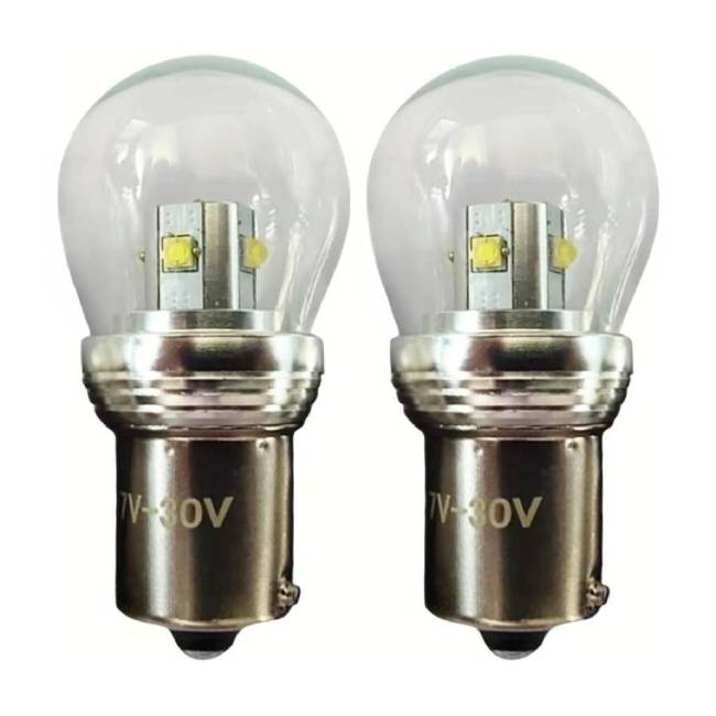 1156 BA15S Automotive LED Bulb 10-30V 3W P21W LED Navigation 