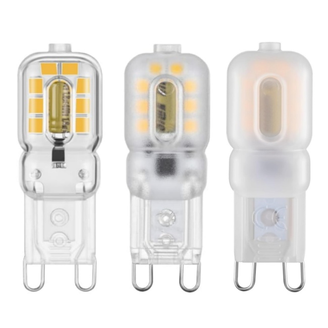 <b>G9 LED Bulb 120V 220V 2W 2835 16SMD G9 LED Capsule Bulb Crystal Chandelier Spotlight Dimmable</b>