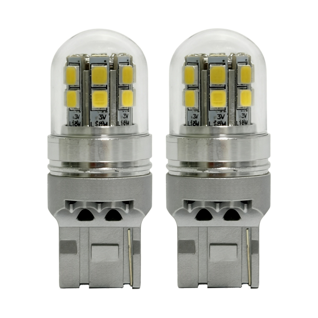 <b>T20 7440 7443 Wedge LED Bulb 12V 24V T20 2835 18SMD LED Back-up Reverse Light Bulbs Tail Lights</b>
