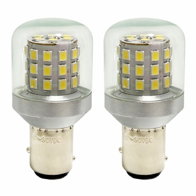 BA15S BAY15D BA15D 2835 39SMD LED Bulbs 12-24V Marine Navigat