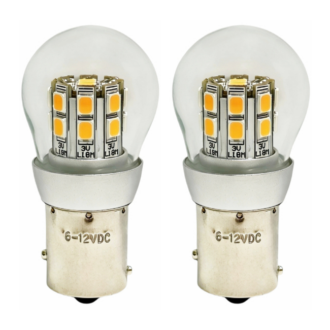 LED Car Light Bulb S25 1156 BA15S 1157 BAY15D P21W 6-12V Auto