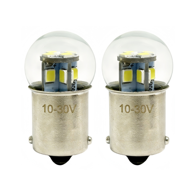BA15S LED Bulb 12V 28V 10-30V 1156 P21W BA15S 2835 12SMD Auto
