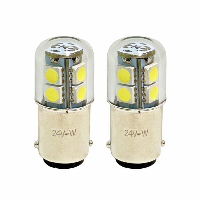 BA15D LED Bulb 12V 24V 5050 8SMD 1142 1076 1176 LED Replaceme