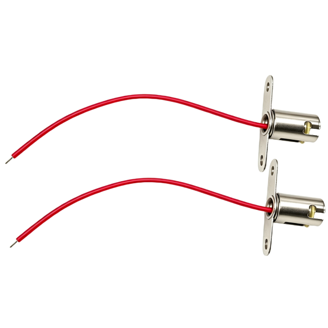 <b>BA15S Lamp Holder with Wire BA15S 1156 LED Bulb Bayonet Socket Adapter Car Light Bulb Socket</b>