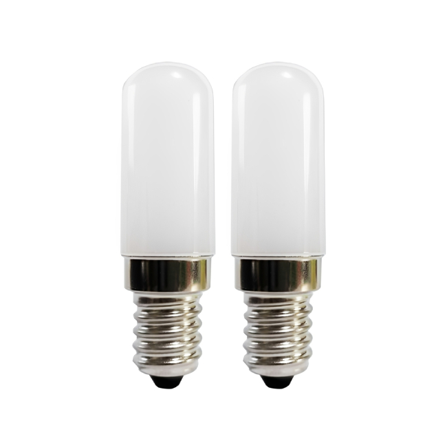Colorful Mini E14 T18 LED Refrigerator Light PC Cover AC 110V