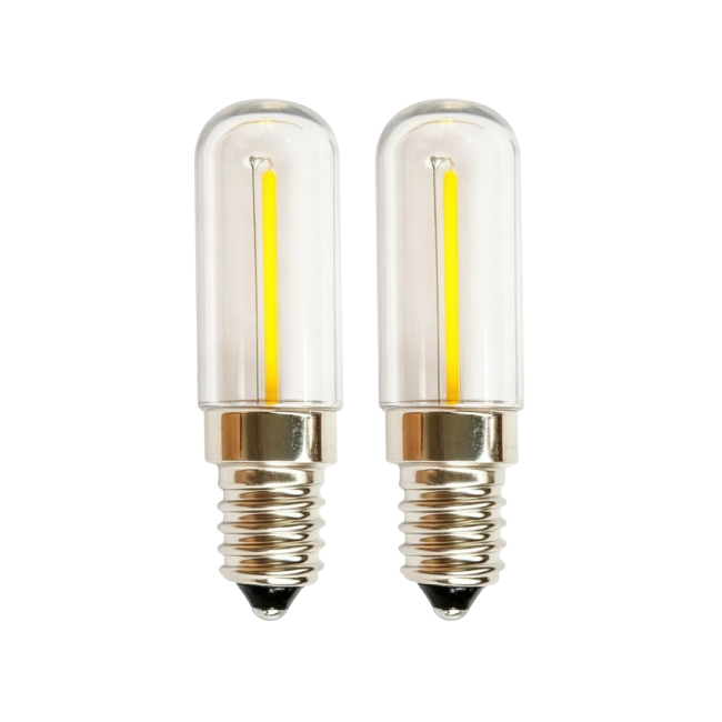 <b>E14 LED Tubular Refrigerator Bulbs Range Hood Lamp 12V 24V 110V 220V 0.5W E14 Screw Base LED Filament</b>