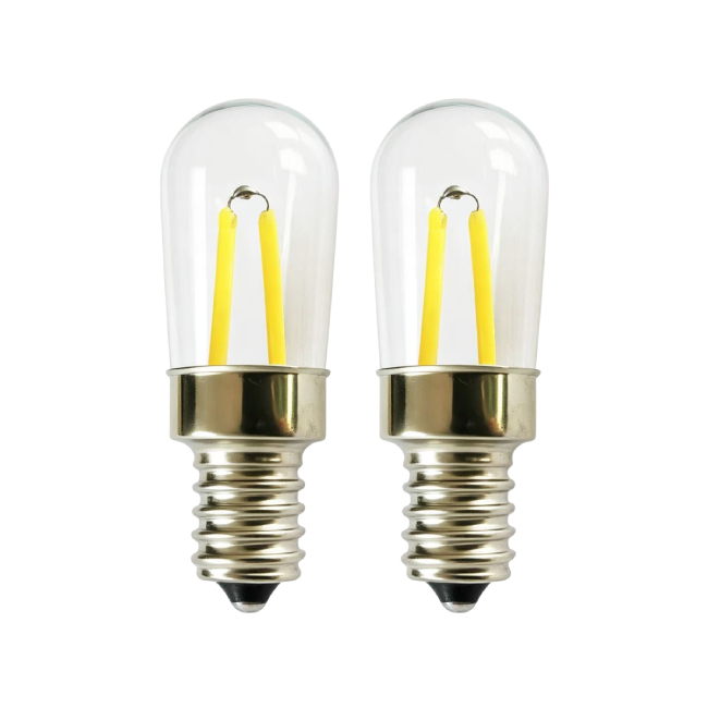 <b>E12 LED Filament Refrigerator Bulb T20 Salt Lamp Bulb Mini LED Candelabra Bulb for Microwave Ceiling </b>