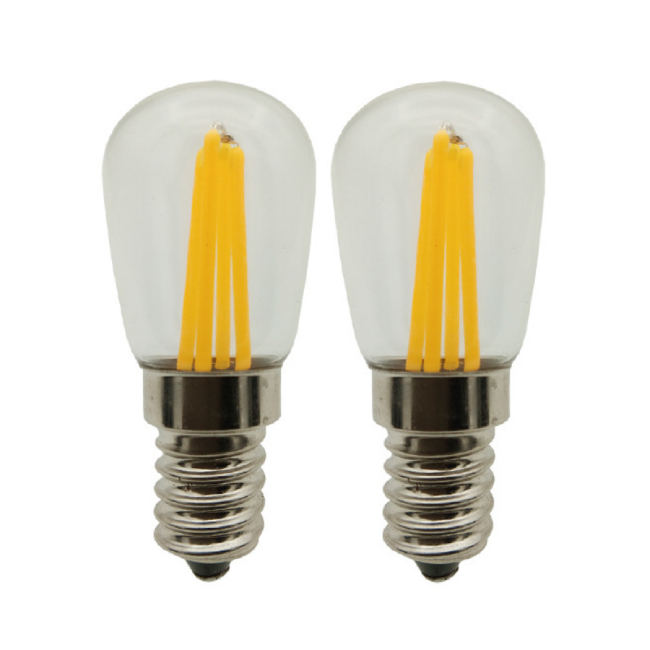 <b>T26 LED Filament Light Bulb E14 Screw Base LED Pygmy Refrigerator Bulbs for Freezer Cooker Hood Micro</b>