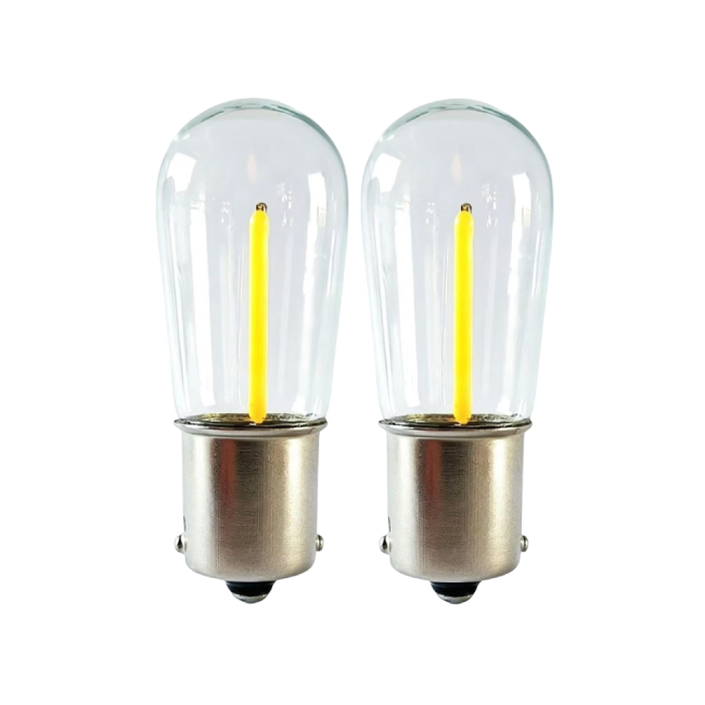 <b>1156 BA15S P21W LED Filament Bulb 110V 220V BA15S Single Contact Bayonet Base LED Refrigerator Bulb R</b>