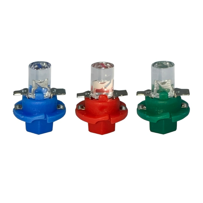 <b>T5 R5 B8.4D 1LED Car Dashboard Instrument Interior LED Light Bulbs Side Lights Bulbs 12V </b>