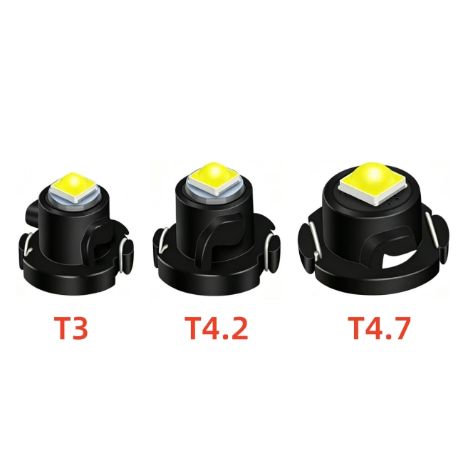 <b>T3 T4.2 T4.7 3030 1SMD Neo Wedge LED Bulb Cluster A/C Climate Control Instrument Panel Dash Lights Bu</b>