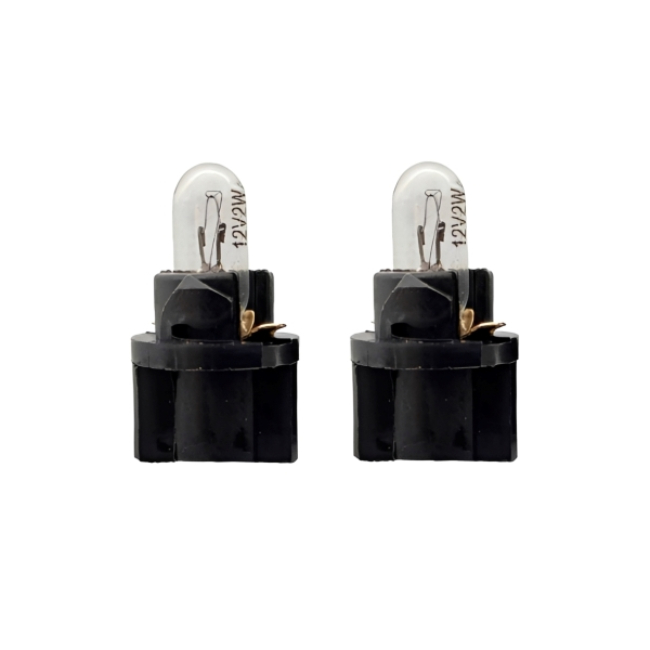 <b>T5-V2 12V 2W Halogen Instrument Cluster Bulbs T5 17 57 86 Dash Panel Bulb AC Indicator Lamp</b>