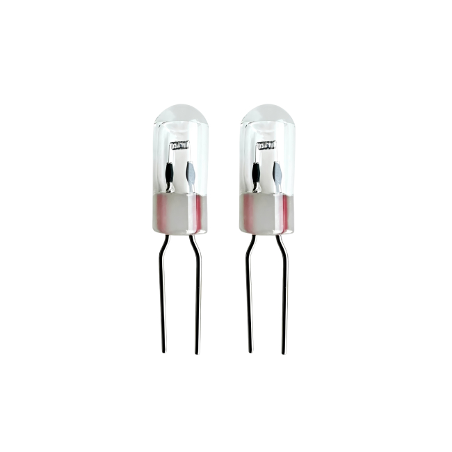 <b>T1 1/2 5V 1000mA Halogen Focused Bi-pin Subminiature Lamp Replacement Xenon Bulb </b>