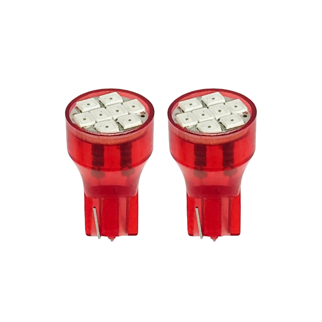 <b> T15 #906 3528 8SMD Wedge LED Flasher Lamp Non-Ghosting for Pinball Machine 12V</b>