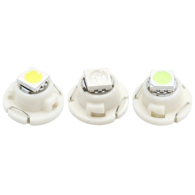 <b>T4.7 Neo Wedge LED Bulb T4.7 5050 1SMD LED Dashboard Panel Light Bulb Car Interior Light 12V</b>