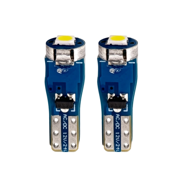 <b>T5 W1.2W 3030 1SMD LED Bulb 12-24V 74 73 37 2721 LED Bulb for Auto Car Dashboard Dash Instrument Pane</b>