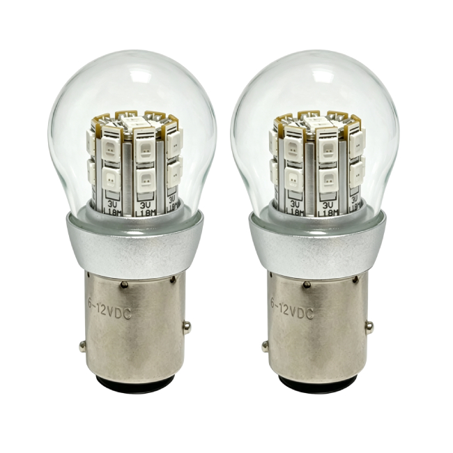 LED Car Light Bulb S25 1156 BA15S 1157 BAY15D P21W 6-12V Auto