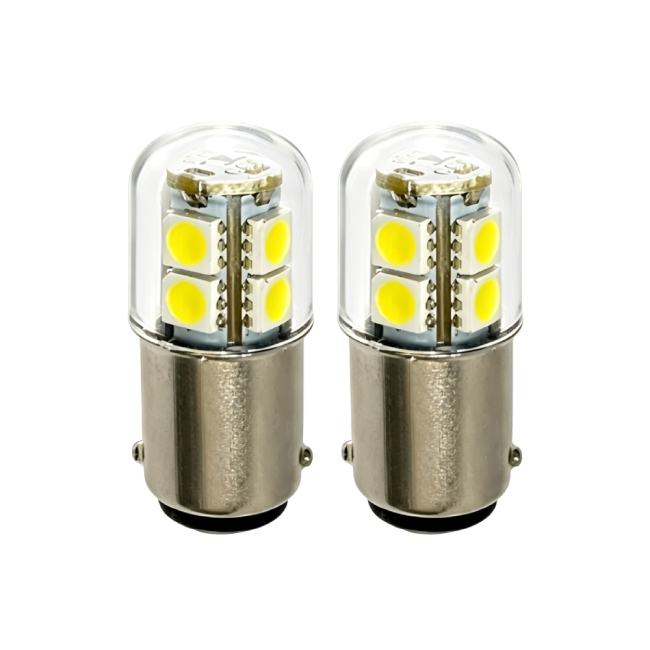 BA15D LED Bulb 12V 24V 5050 8SMD 1142 1076 1176 LED Replaceme