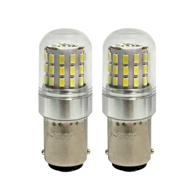 T18 LED Boat Light Bulb 12-24V 36V BA15S BA15D BAY15D LED Mar