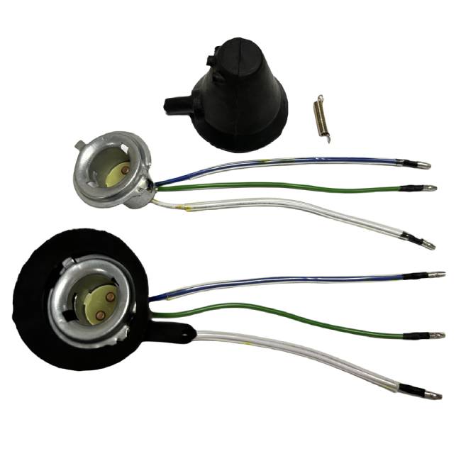 TMX 125 Alpha Headlight Socket Motorcycle Headlight Socket With Rubber 