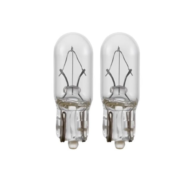 T6.5 W2.2 x 5.2d Wedge Base Miniature Bulbs 12V 1.7W Car Interior Lights Instrument Panel Light Lamp Dashboard Bulb