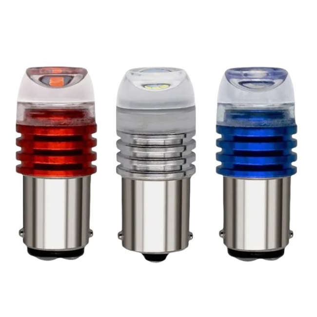 1156 BA15S P21W 1157 BAY15D 5630 3SMD LED Car Brake Reverse Turn Signal Tail Flashing Light Concave Lens 12V