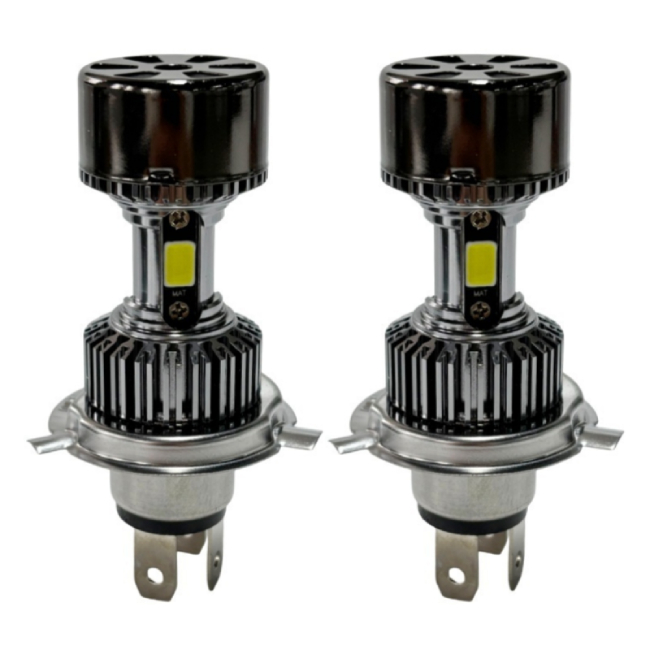 M9 COB H4 LED Motorcycle Headlight Bulb Hi/Lo Beam LED Motorbike Headlamp 3300LM