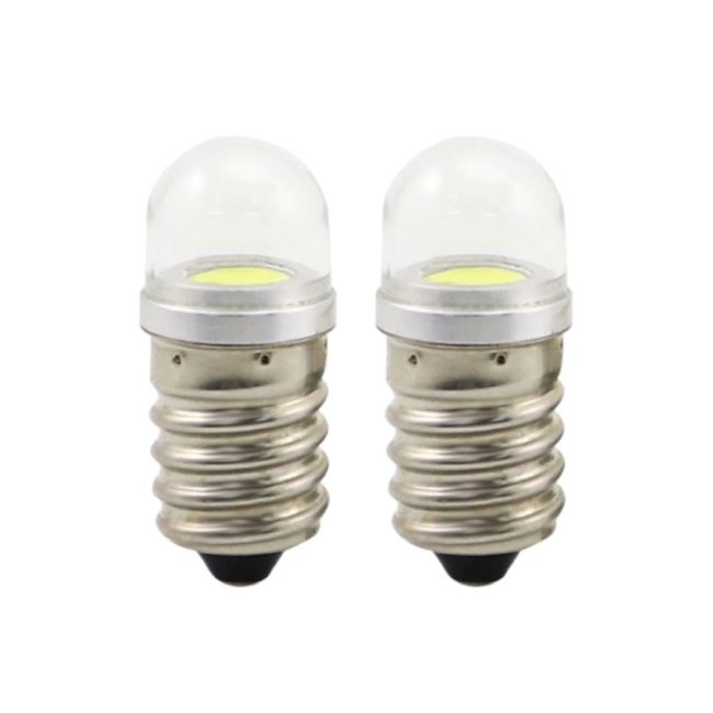 E14 LED Bulb 10-30V 1W COB LED Indicator Bulb Crystal Chandelier Spotlight Corn Bulbs Pendant Fridge Refrigerator Light