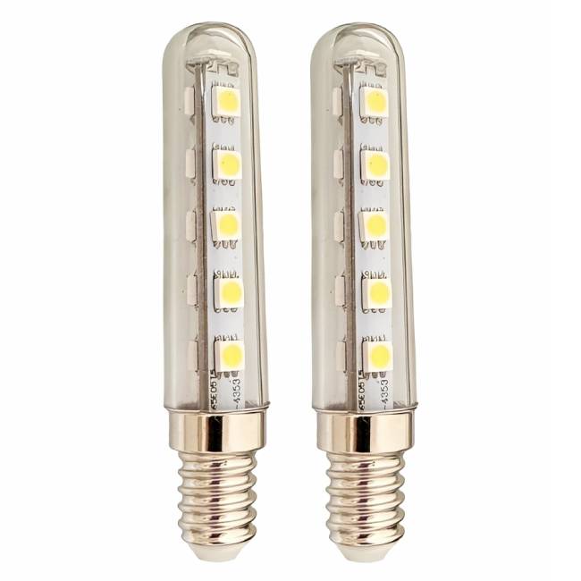 E14 LED Bulb E14S 5050 16SMD LED Cooker Hood Replacement Light Bulb Refrigerator Light Bulb T18 LED Tube Light Bulb 220V 2.5W
