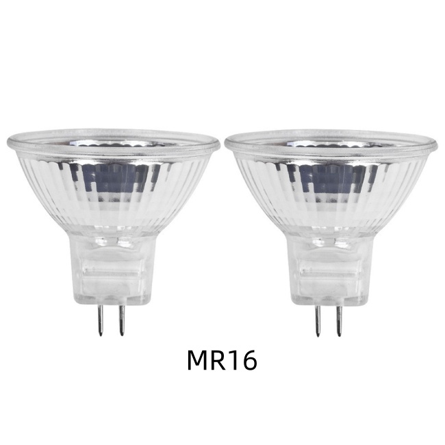 MR16 Halogen Bulb 20W 35W 50W 12V 220V GU5.3 Bi Pin Base Spotlight Track Lights Warm White