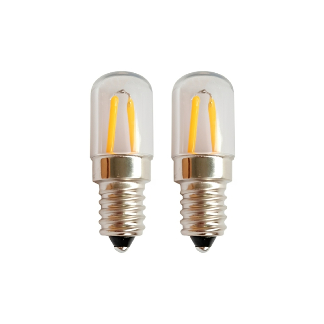 LED Filament Light E12 E14 110V 220V Mini Refrigerator Bulb Candle Spotlight Sewing Machine Light