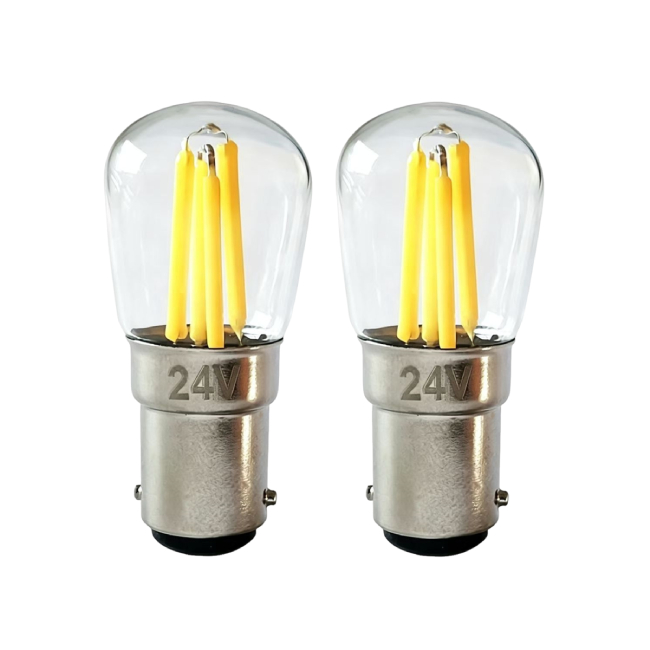 1142 1157 BA15D Double Contact Bayonet LED Filament Navigation Light Sewing Machine Light Bulb 12V 24V 110V 220V