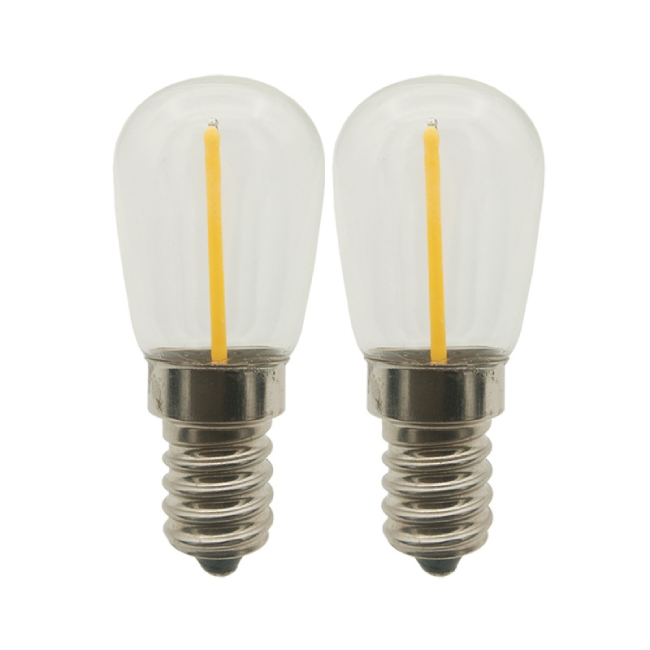 LED Filament Light Lamp T26 E14 Screw Base LED Refrigerator Light Bulb Freezer Lamp Sewing Machine Light 110V 220V 12-85V