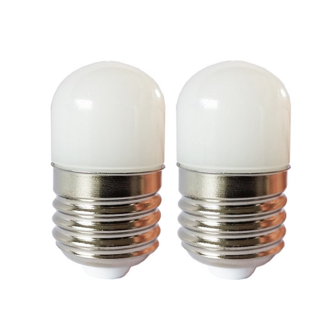 LED Bulb E27 T26 2835 6SMD Colorful Decorative Night Light 12-80V Indicator Bulbs