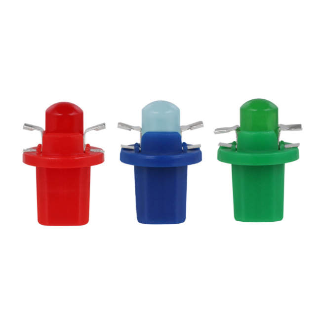 T5 B8.5D COB LED Bulb 12V Car Dashboard Instrument Reading Panel Light Indicator Light Bulbs Side Light Bulb