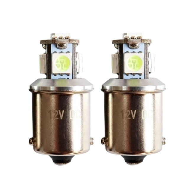 Pinball LED Bulb 12V 5050 5SMD #89 Bayonet Base LED Tower Flasher Lamp