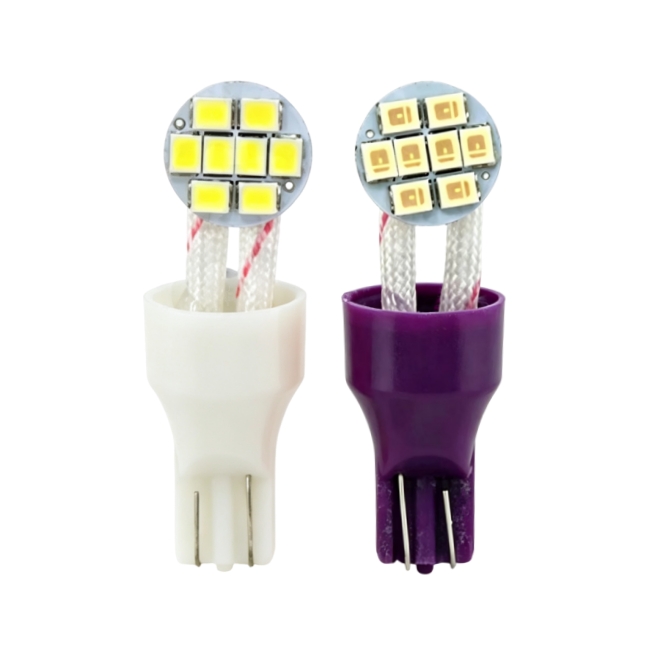 T15  #906 Super Flex Wire Flat 3528 8SMD Pinball LED Bulb 13V AC/DC
